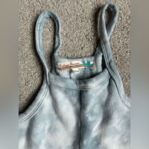 Vintage Havana Pale Blue Scoop Onsie Size 7-8